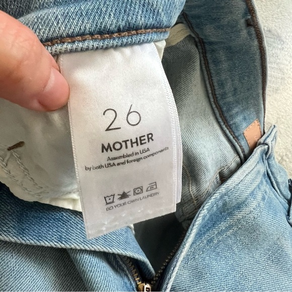MOTHER The Hustler High Rise Flare Leg Ankle Jeans in California Cruiser Size 26 - Picture 12 of 13
